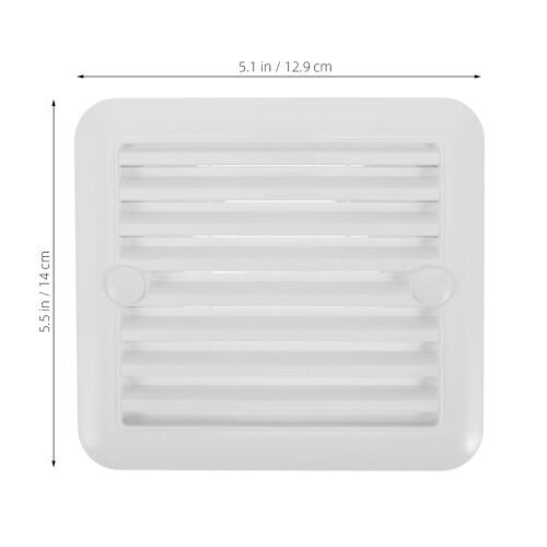 Duurzame Witte Plastic Ventilatierooster Voor Camper En Boot 1