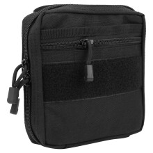 Compact EDC Screwdriver Handheld Flashlight Compatible Tactical Molle Utility Pouch Double Zipper Access Mag Pouch Inside Pocket Water Resistant