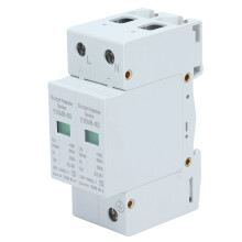 Durable Corrosion Resistant Shell Voltage Surge Protector Rail Installation Ready Lightning Arrester For Solar And Household Applications