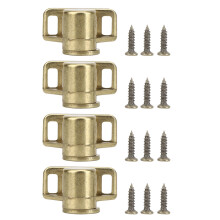 Magnetic Cabinet Latch Magnetic Cabinet Door Catch Zinc Alloy Durable Construction Corrosion Resistant Easy Installation Wear Resistant Wide