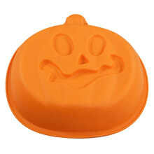 Forma de Halloween para Assar em Formato de Abóbora, Aranha, Coruja e Caveira - Antiaderente e Pode Ser Lavada na Lava-Louças - Utensílios de
