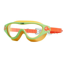 Kids Swim Goggles No Leaking Non Fog Swimming Goggles for Kids Boys Girls with Nose Clip Earplugs Green 3-13 Years