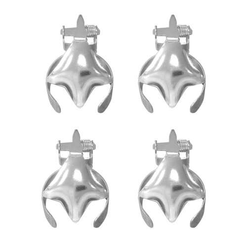 Automatic Candle Extinguisher Ring, 4X Clip-On Wick Snuffer – Compatible with standard candles