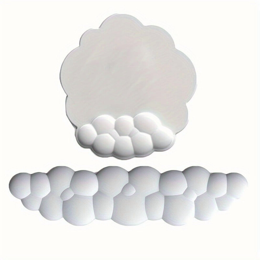 Cloud Memory Foam Wrist Rest Keyboard Pad Â Non-Slip, Ergonomic, Compatible With All Keyboards & Mice 9485826666066