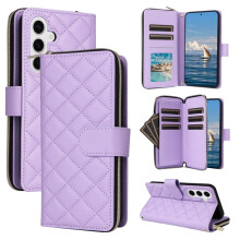 Samsung Galaxy S26 5G Magnetic Wallet Case Purple with 9