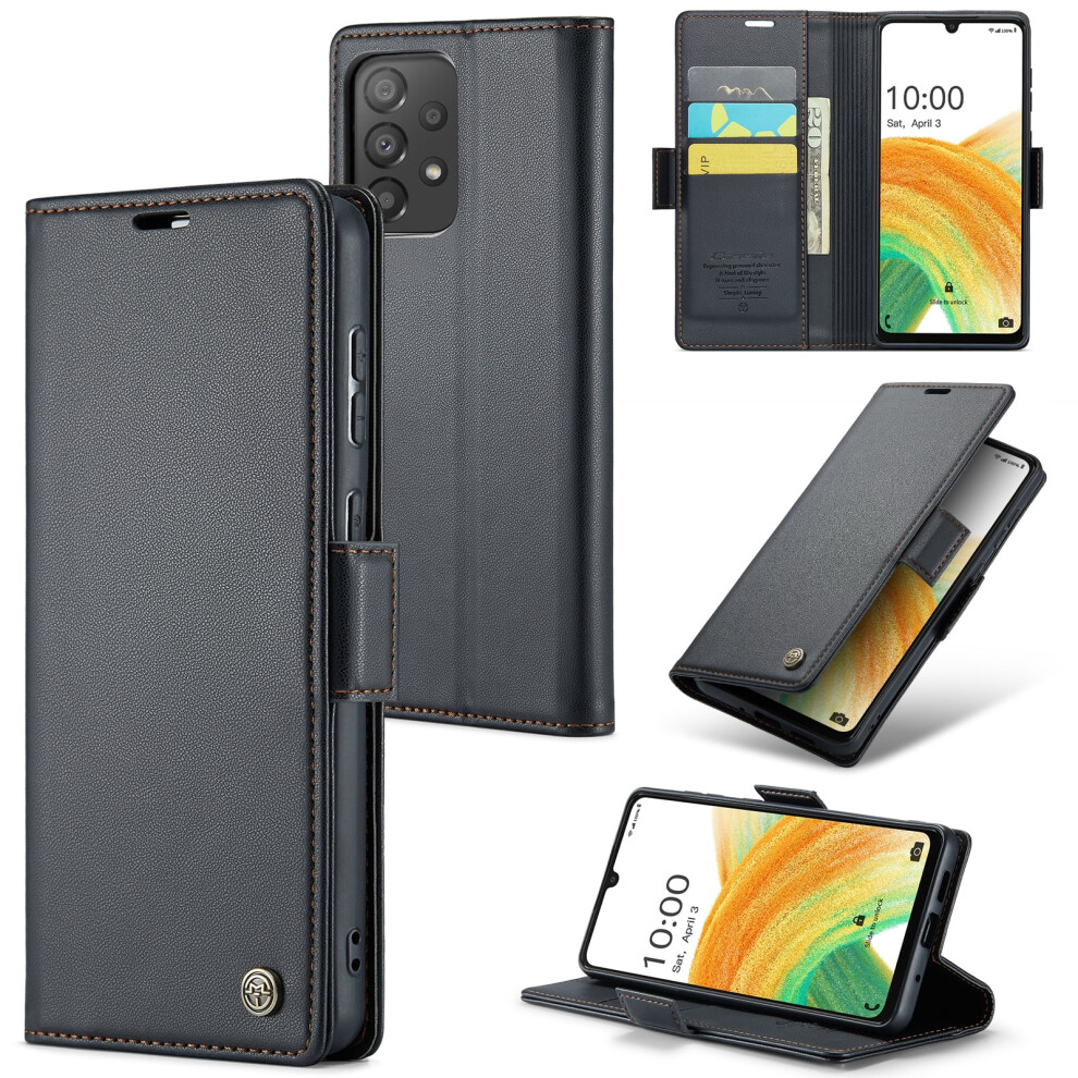 Caseme Leather Wallet Case For Samsung Galaxy A33 5G Â 9165521190546