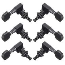 WHAMVOX Guitar Tuning Pegs Classical Acoustic Black 6 Pcs