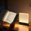 Lampe de lecture plate rechargeable à panneau LED, 3 couleurs, intensité variable 1