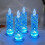 Velas de cristal LED sem chama para decoração romântica (pacote com 6) 1