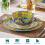 Bohemian ceramic cereal bowls 6-pack 28 oz 1