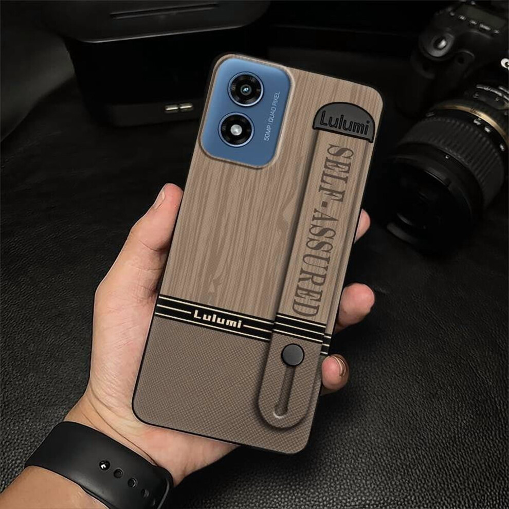 Moto G Play 2024/4G/5G Phone Case – Waterproof, Soft Geometry Kickstand With Wrist Strap, Anti-Dust & Anti-Knock 9130661966085