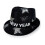 Silvester-Partyhüte Unisex Schwarz 1