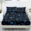 Twin XL kølelagensæt dybe lommer Butterfly sort 1