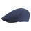 Herren-Schiebermütze aus Baumwolle, marineblau, Einheitsgröße 1