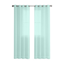 Linen Curtains, Light Filtering Window Treatments for Living Room and Bedroom, Natural Weave Fabric Drapes for Decor