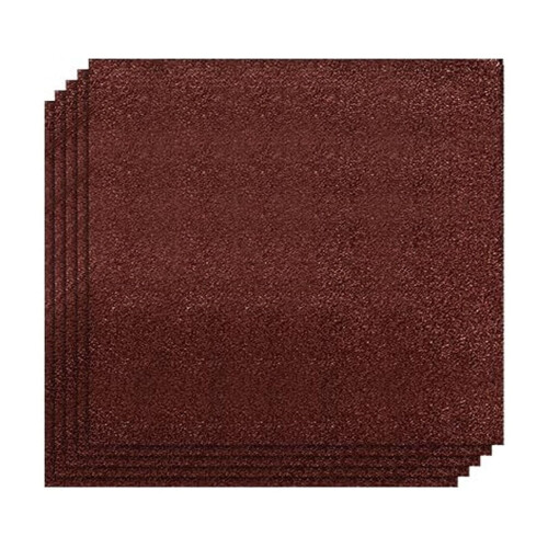 Kaffe glitter kartongpapir 100 ark