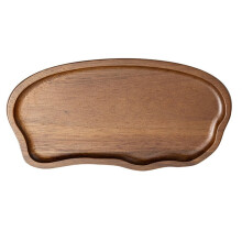 Plateau rectangulaire en bois : Parfait pour le thé, le café et les desserts !