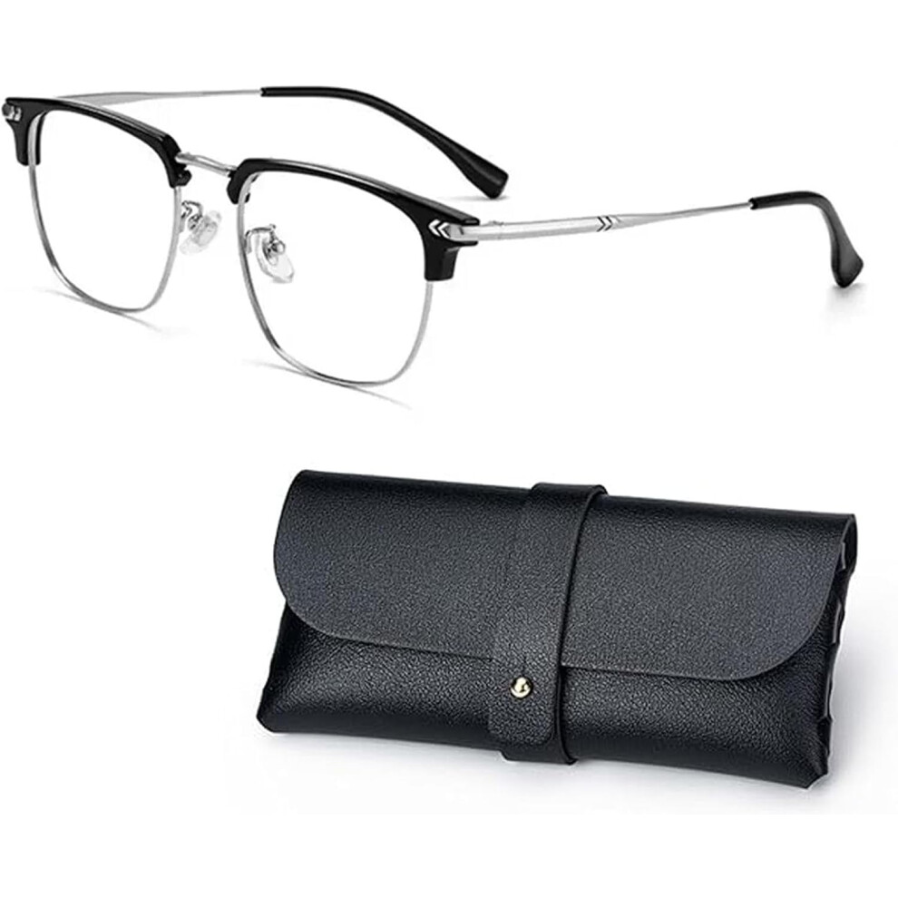 Blue/Light Kloiadka Auto Focus Glasses, Kloiadka High-Tech Auto-Focus, Blocking Reading Glasses