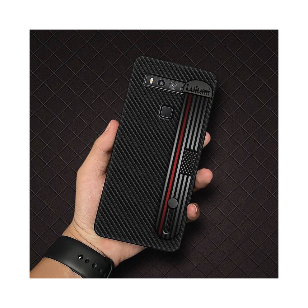 Phone Case For Compatible With Tcl 10 5G Uw Â Anti-Dust, Wrist Strap, Soft Silicone, Kickstand, Protective Geometry Design 9170372173655