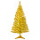 Golden Christmas Tree 4FT with 50 UL Lights 122 Tips 1