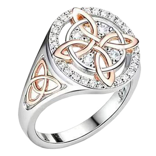 Häxknut Tummen Ring Roséguld Metall
