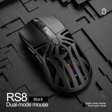 SMAILWOLF RS8 1000Hz Bluetooth mouse, 10000dpi, three-mode connection, lightweight macro gaming mouse notebook computer