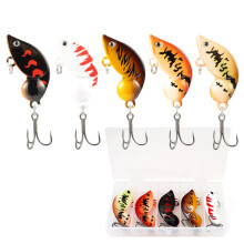 Mealláin Iascaireachta Wobbler Crankbait 5 phíosa