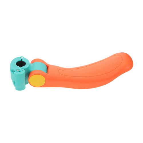 2Pcs Universal Foldable Scooter Comfortable Orange Saddle 2