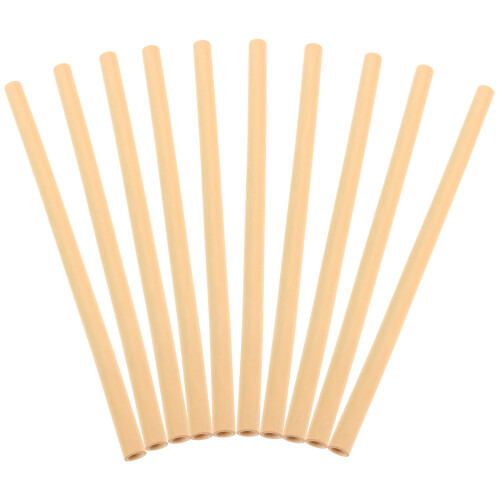20Pcs Durable Bamboo Bee Tubes Beige Replacement Nesting Tubes 1