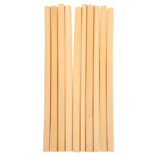 20Pcs Durable Bamboo Bee Tubes Beige Replacement Nesting Tubes 2