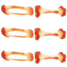 30Pcs Lifelike Simulated Chicken Leg Bone Decoration Props Made of PVC