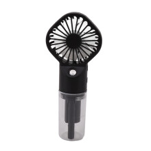 Ventilator de pulverizare portabil cu 4 viteze reglabile, reîncărcabil USB-C, dispozitiv de răcire portabil cu funcție de pulverizare fină și