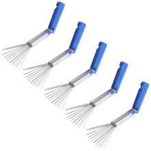 5Pcs Ergonomic Gas Orifice Cleaning Needles Kit for Home DIY Repairs