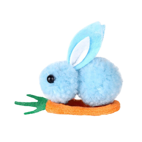 Easter Pop Up Card with Bunny Eggs Flowers 1pc