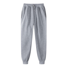 Trainingsbroek voor dames, ademende stof, sportieve broek met hoge taille, comfortabele elastische tailleband, losse pasvorm, damesjoggingbroek met