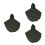 3Pièces Cape Médiévale Polyester Vert Olive Pour Fêtes Et Décor 4