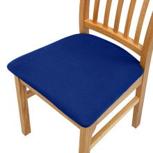 Zachte stoelhoezen voor de eetkamer met elastische band, meubelbeschermhoezen die veel gebruikt kunnen worden voor eetkamerstoelen, keukenstoelen en