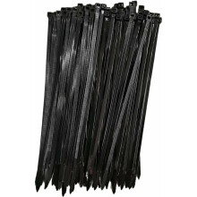 Colliers de serrage autobloquants pour regroupement de câbles, colliers de serrage en nylon résistant (22 kg de résistance à la traction),