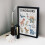 Αφίσα τοίχου με κινούμενα σχέδια με δεινόσαυρο 28x35cm, Εκπαιδευτική διακόσμηση 6