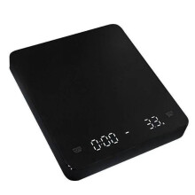 Pour Over Coffee Scale Digital Kitchen Scale High Precision Espresso Scale With LED Display Timer Function Type-C Rechargeable For Herbs Baking And