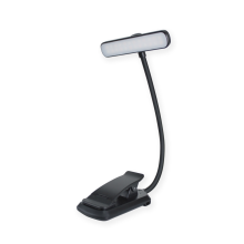 Lampe de lecture flexible à tour de cou pour étudier, avec intensité lumineuse réglable, protection des yeux, rechargeable, 3 températures de