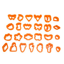 Easter Theme Patterns Clay Cutters3D Print Clay Cutters Easy to Use Clear Cutting Design Suitable for Clay Earrings Sculptures Artwork Gifts