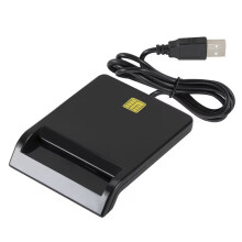Cititor CAC militar DOD, CAC cu acces comun, dispozitiv USB pentru operarea cardurilor inteligente de contact, compatibil TAA pentru uz