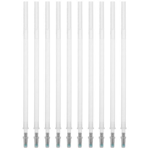 10Pcs Multi Color Plastic Pen Refills Invisible Ink for Secure Writing