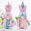 Easter Gnomes Decorations Plush Bunny 2 PCS 1
