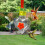 EARKITY Bird Buddy Feeder Jar Heart-Shaped Hanging 7