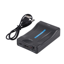 Digitaler HDMI-Konverter für analoge BNC-Eingänge, wandelt SCART-Composite-Signale in hochauflösendes Ausgangssignal mit verbesserter