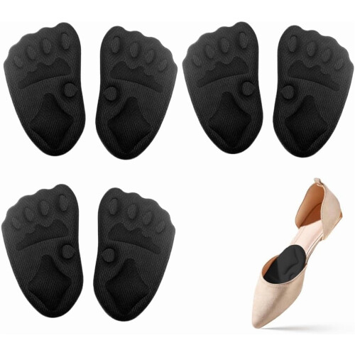 Metatarsaldynor för kvinnor, bollkuddar, beige3