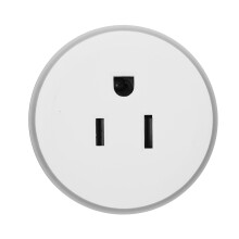 Intelligente WLAN-Steckdose, kompatibel mit Alexa und Google Assistant, Timerfunktion, Gruppensteuerung für Hausautomation, Fernbedienung, stabil
