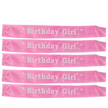 Sparkling Birthday Sash Birthday Girl Decorations Exquisite Design Comfortable To Wear Princess Party Decorations Suitable Size For Kids And Adults